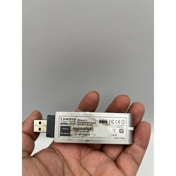 Linksys WUSBF54G (00745883567270) Wireless Adapter - Picture 4 of 4